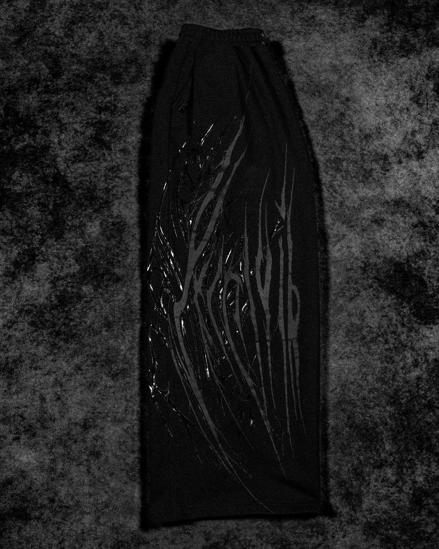Venom Texture Symbiote Banana sweatpants [DARKNESS]JLJ10