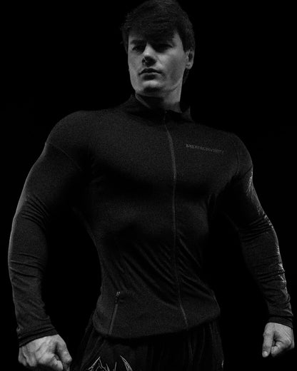 Void Tech™ Blood Wyvern Full-Zip Longsleeve Compression [DARKNESS]AGC7