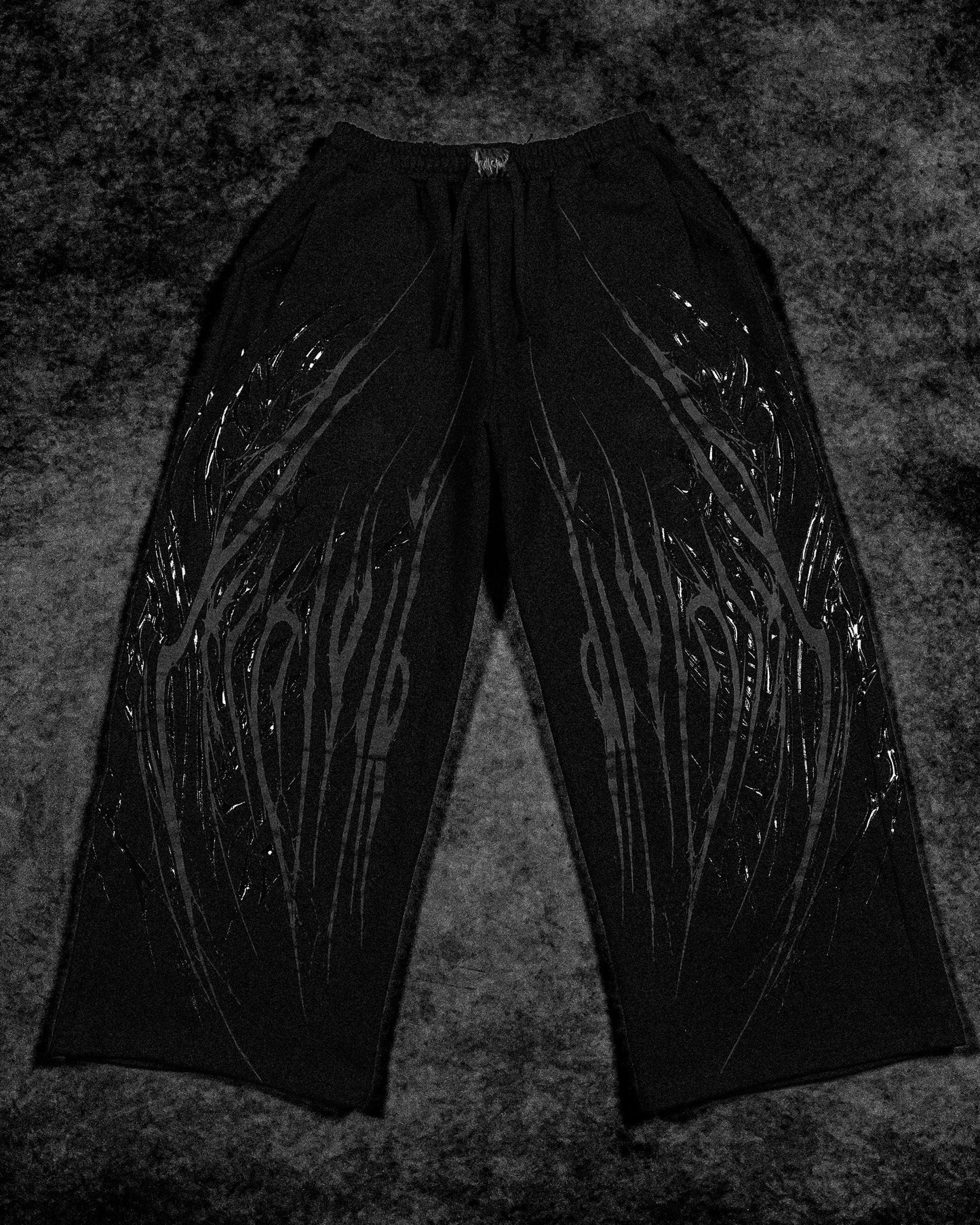 Venom Texture Symbiote Banana sweatpants [DARKNESS]JLJ10