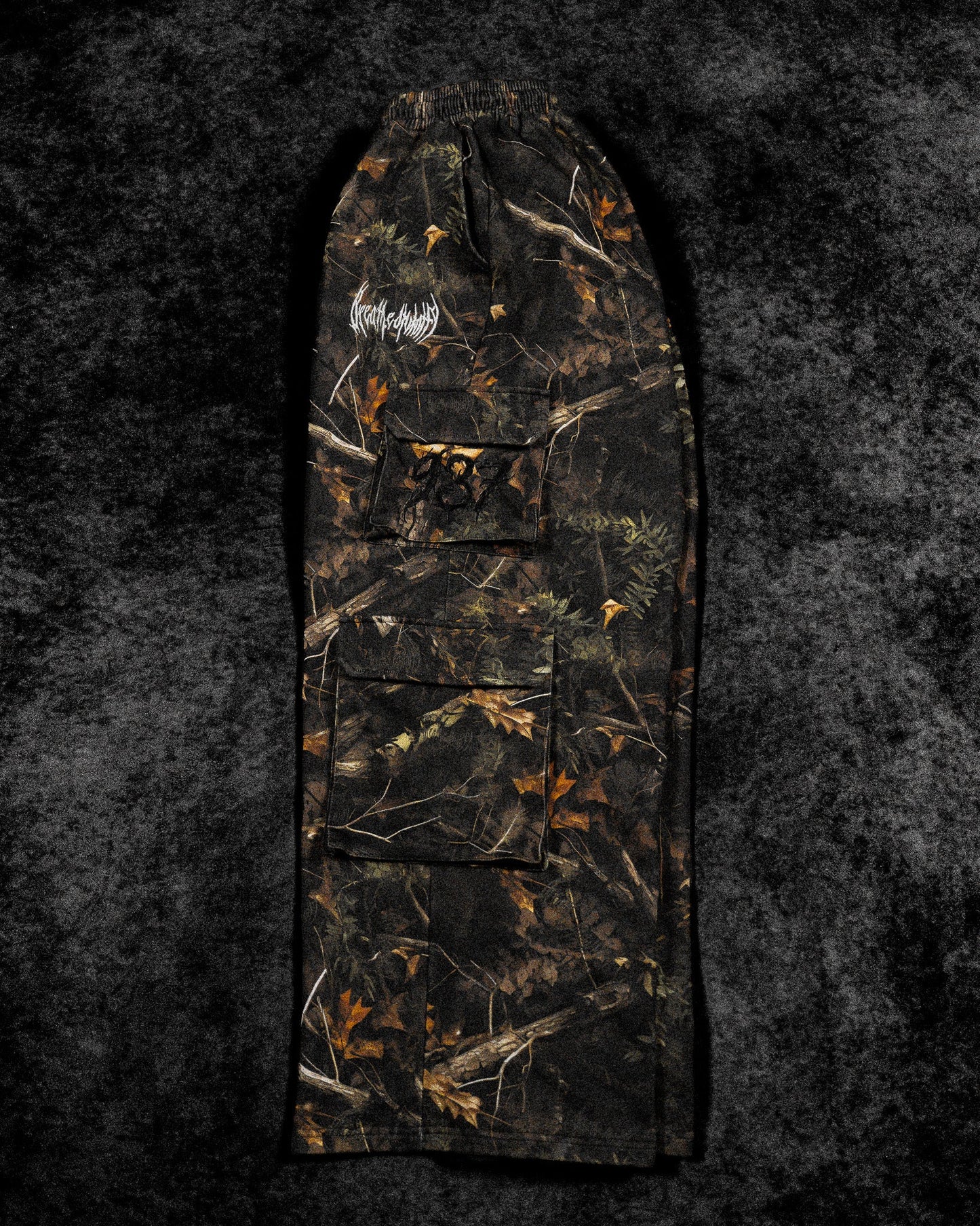 Camo Oversized Luxury Cargos [OVERGROWTH CAMO]JLJ1