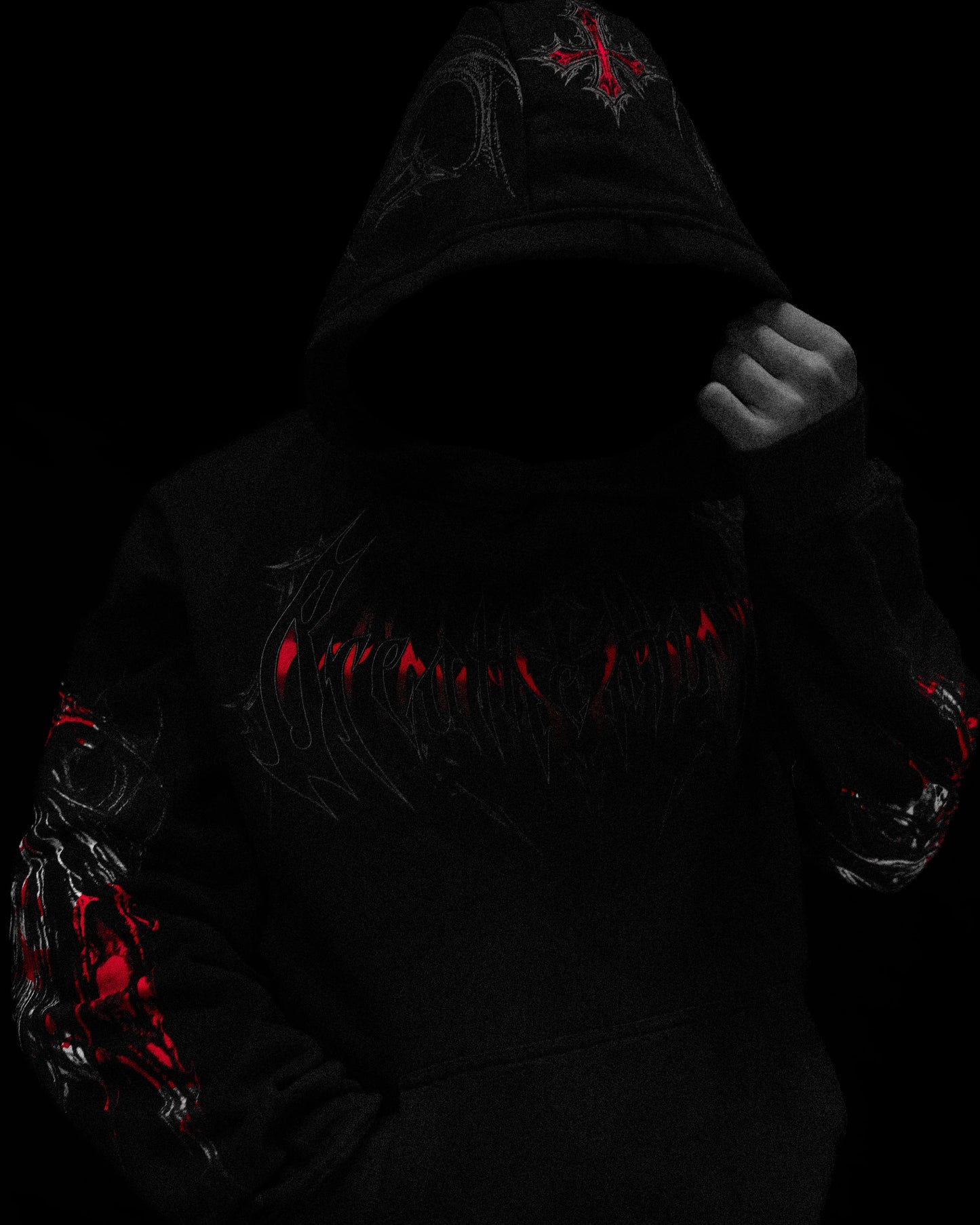 Nightfall Oversized Pullover Hoodie [NIGHTMARE]MYH4