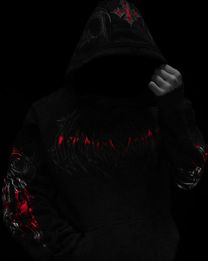 Nightfall Oversized Pullover Hoodie [NIGHTMARE]MYH4