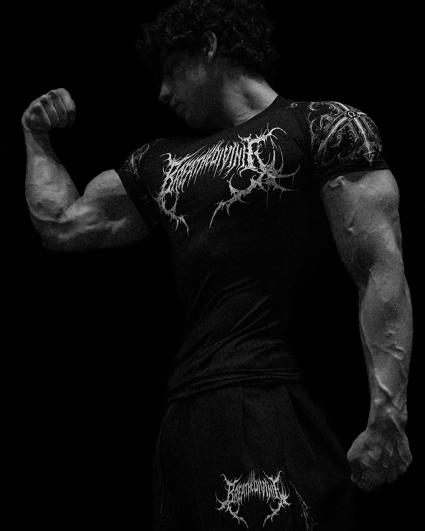 Void Tech™ Fallen Knight Short Sleeve Compression [VOID BLACK]MYC3