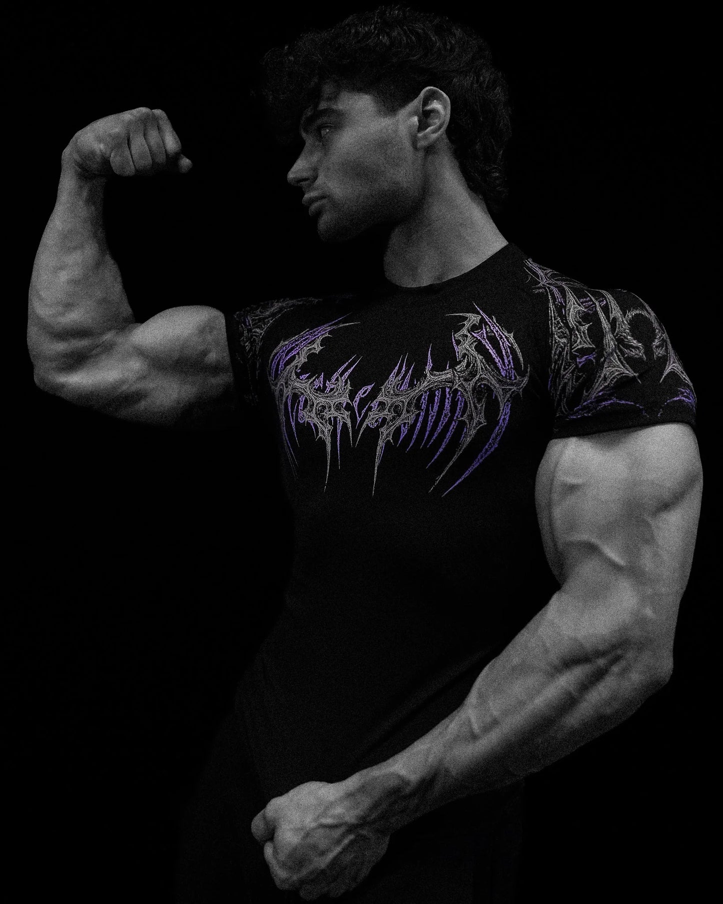 Void Tech™ Parasite Short Sleeve Compression [HOLLOW PURPLE]AC3