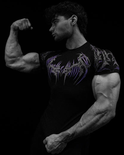 Void Tech™ Parasite Short Sleeve Compression [HOLLOW PURPLE]AC3