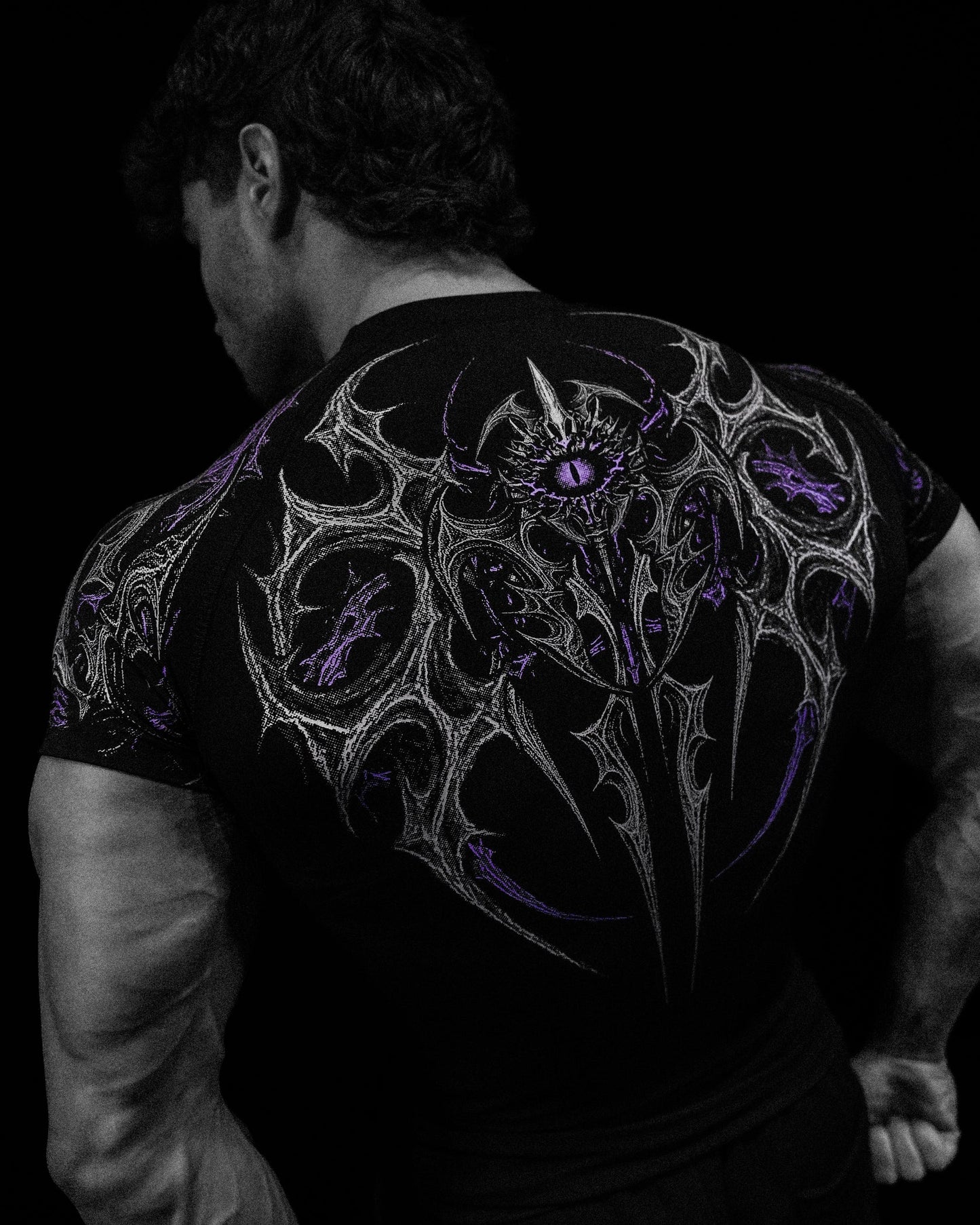 Void Tech™ Parasite Short Sleeve Compression [HOLLOW PURPLE]AC3