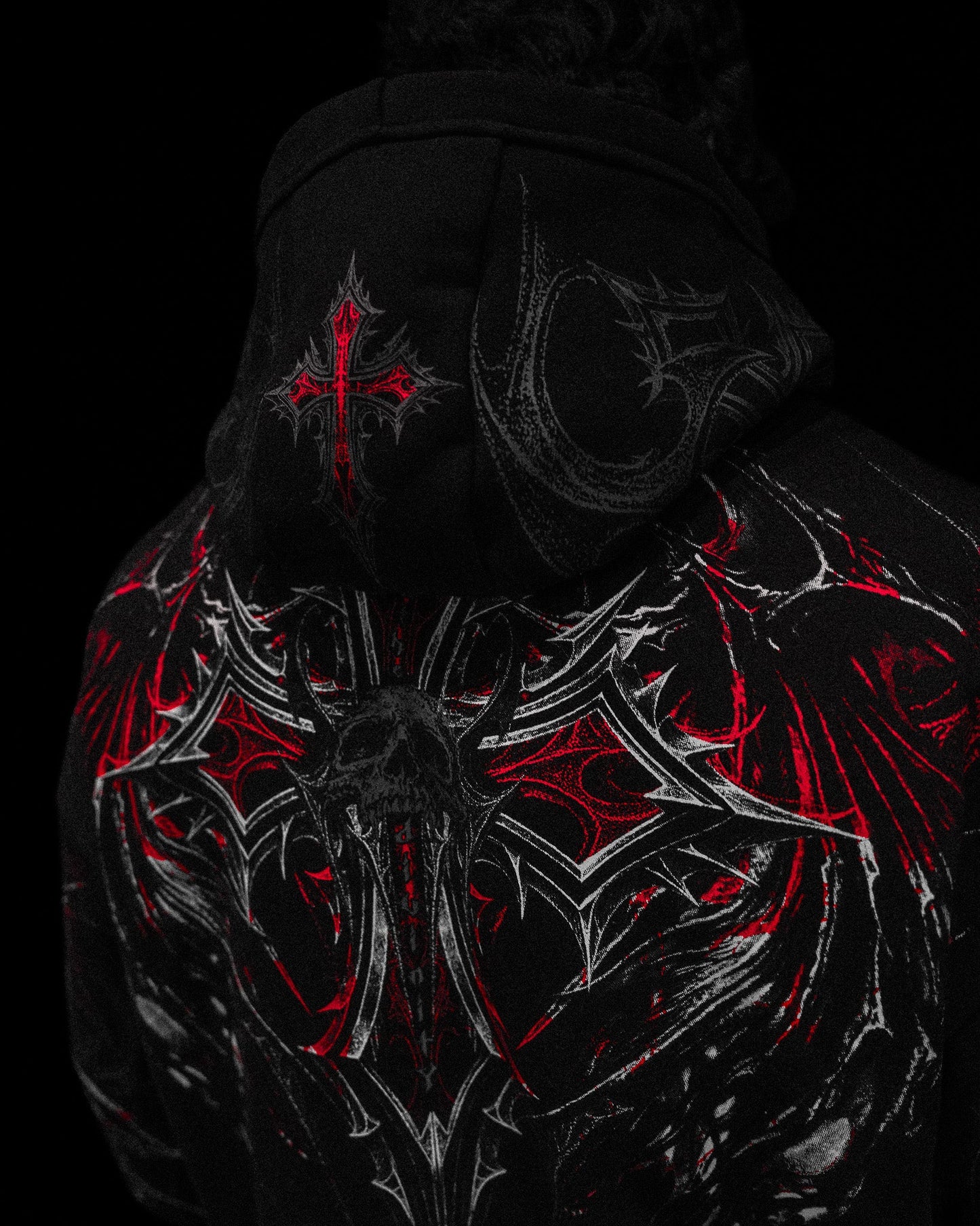 Nightfall Oversized Pullover Hoodie [NIGHTMARE]MYH4