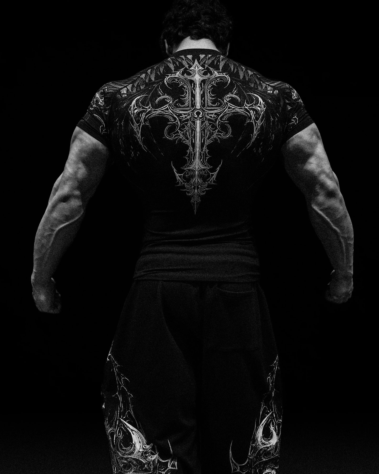 Void Tech™ Fallen Knight Short Sleeve Compression [VOID BLACK]MYC3
