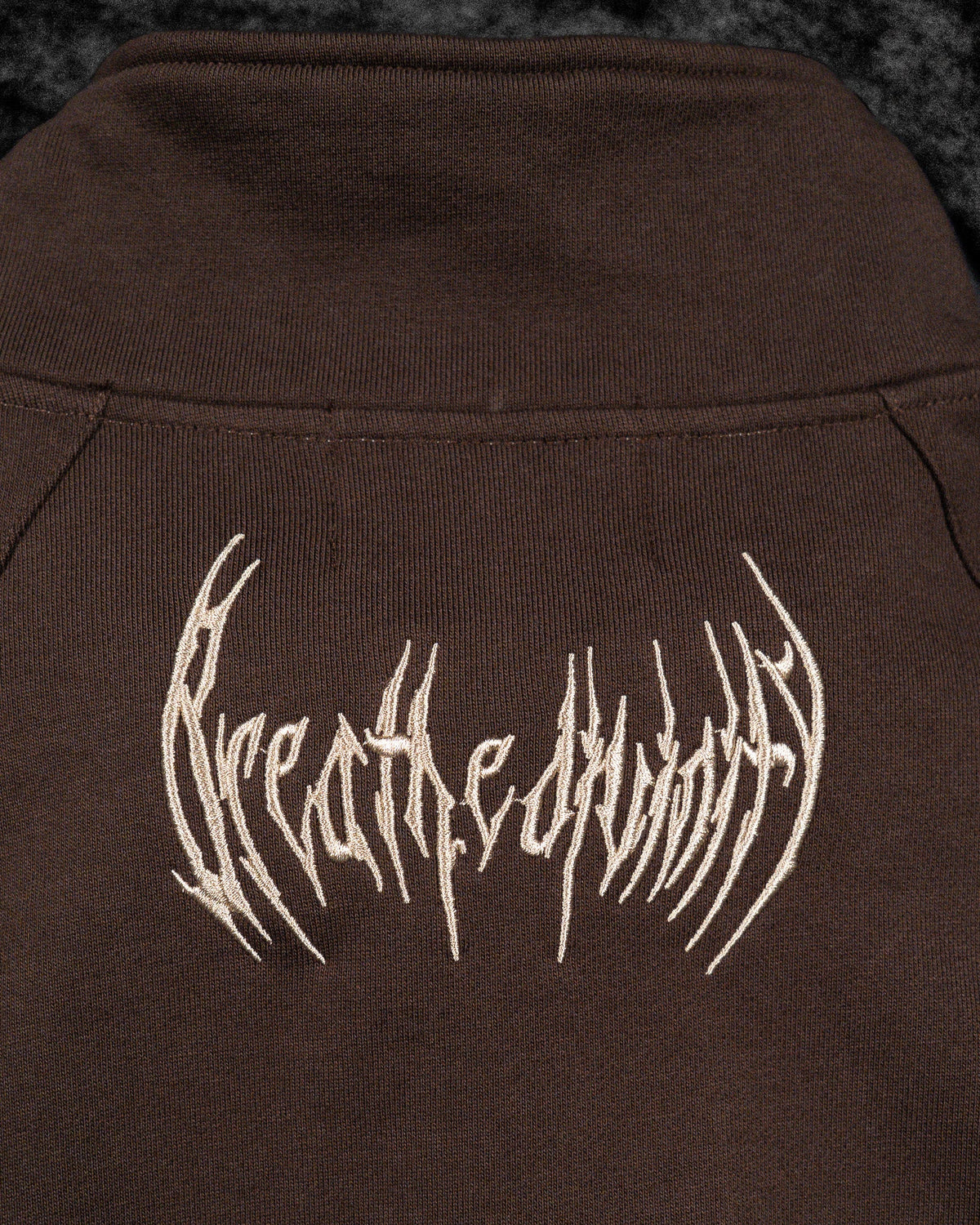937 Embroidered Tactical Oversized Full-Zip Jacket [ROOT BEER]AGH3