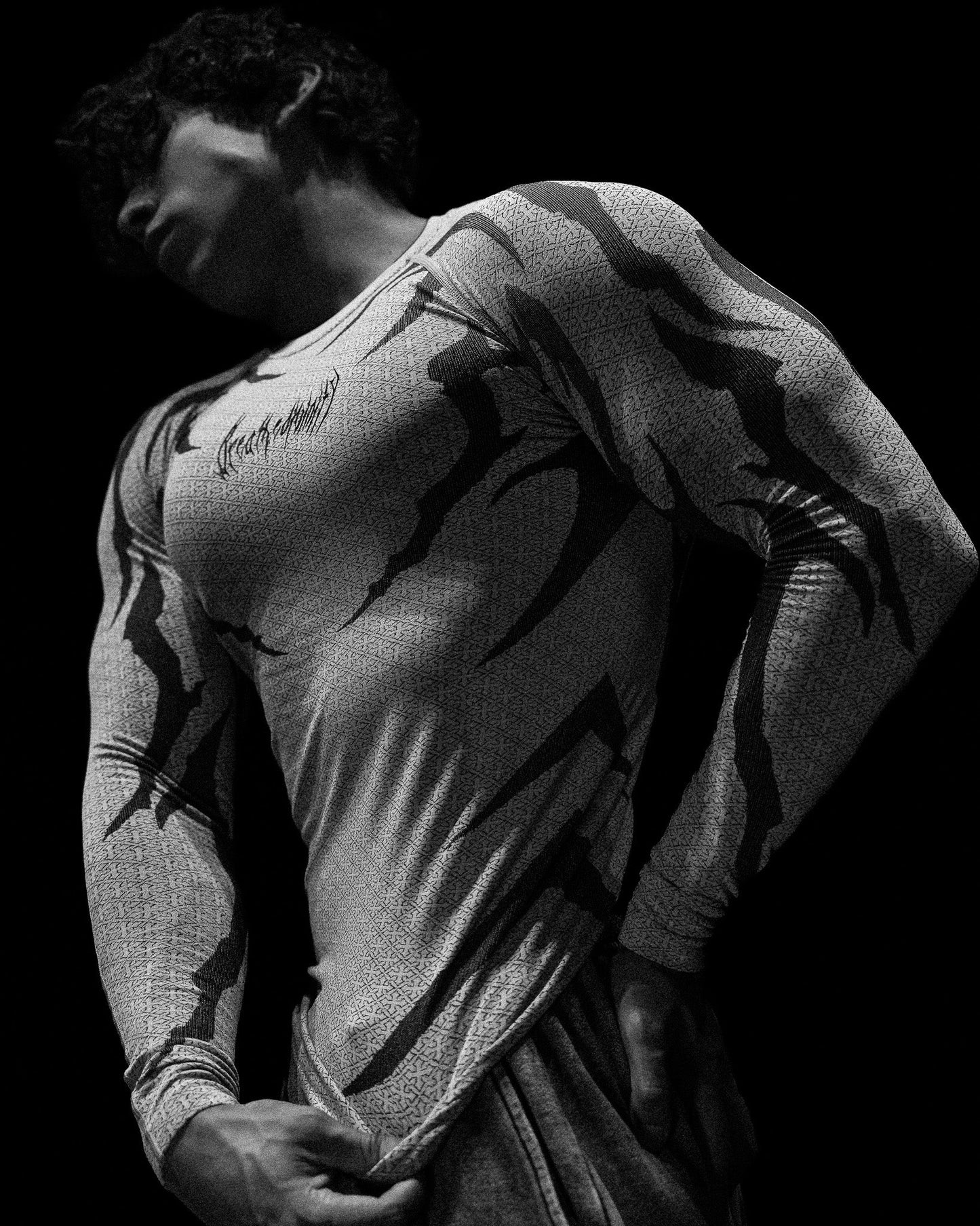 Doom Tech™ Armored Longsleeve Compression [DIVINE WHITE]