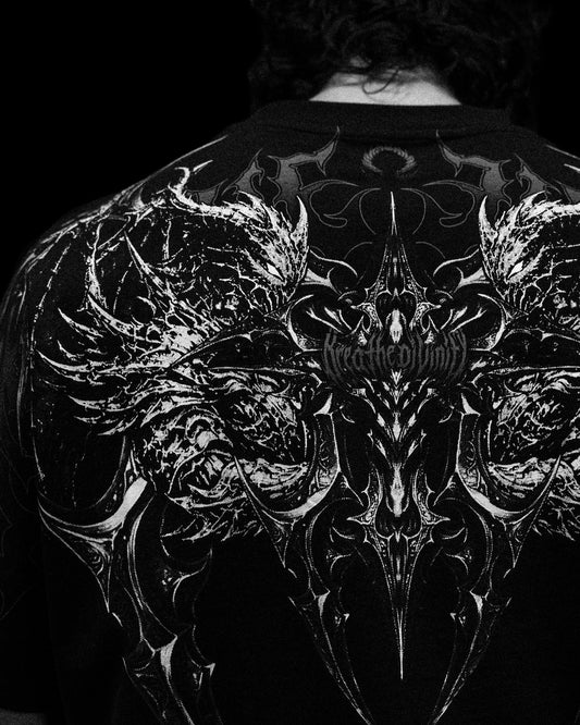 Shadow Monarch Oversized T-shirt [VOID BLACK]JNT4