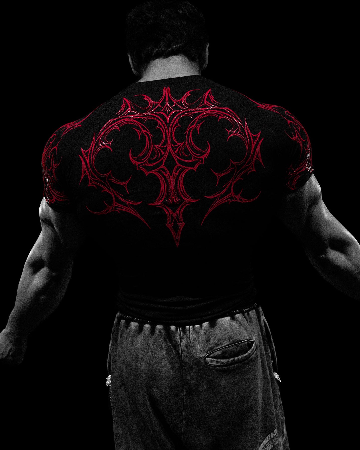 Void Tech™ Venom Texture shortsleeve Compression [NIGHTMARE]JLC8