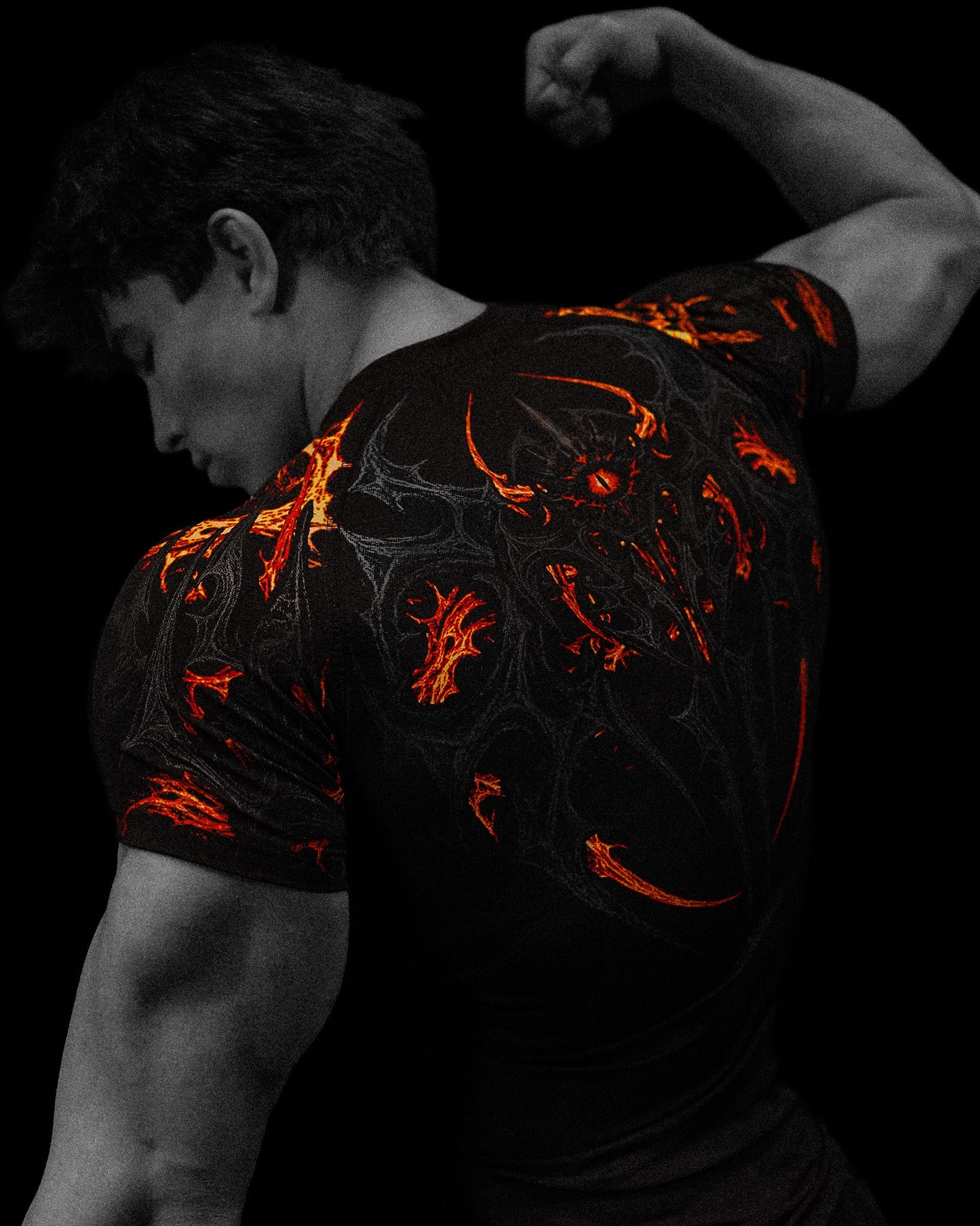 Void Tech™ Parasite Short Sleeve Compression [INFERNO]AC4