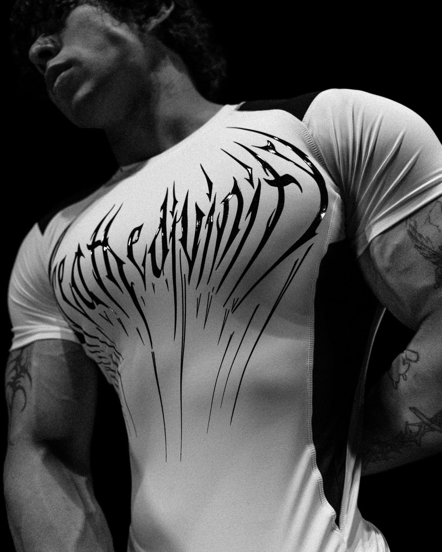 Void Tech™ Venom Texture Compression [DIVINE WHITE] L / DIVINE WHITE