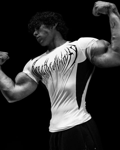 Void Tech™ Venom Texture Compression [DIVINE WHITE] L / DIVINE WHITE
