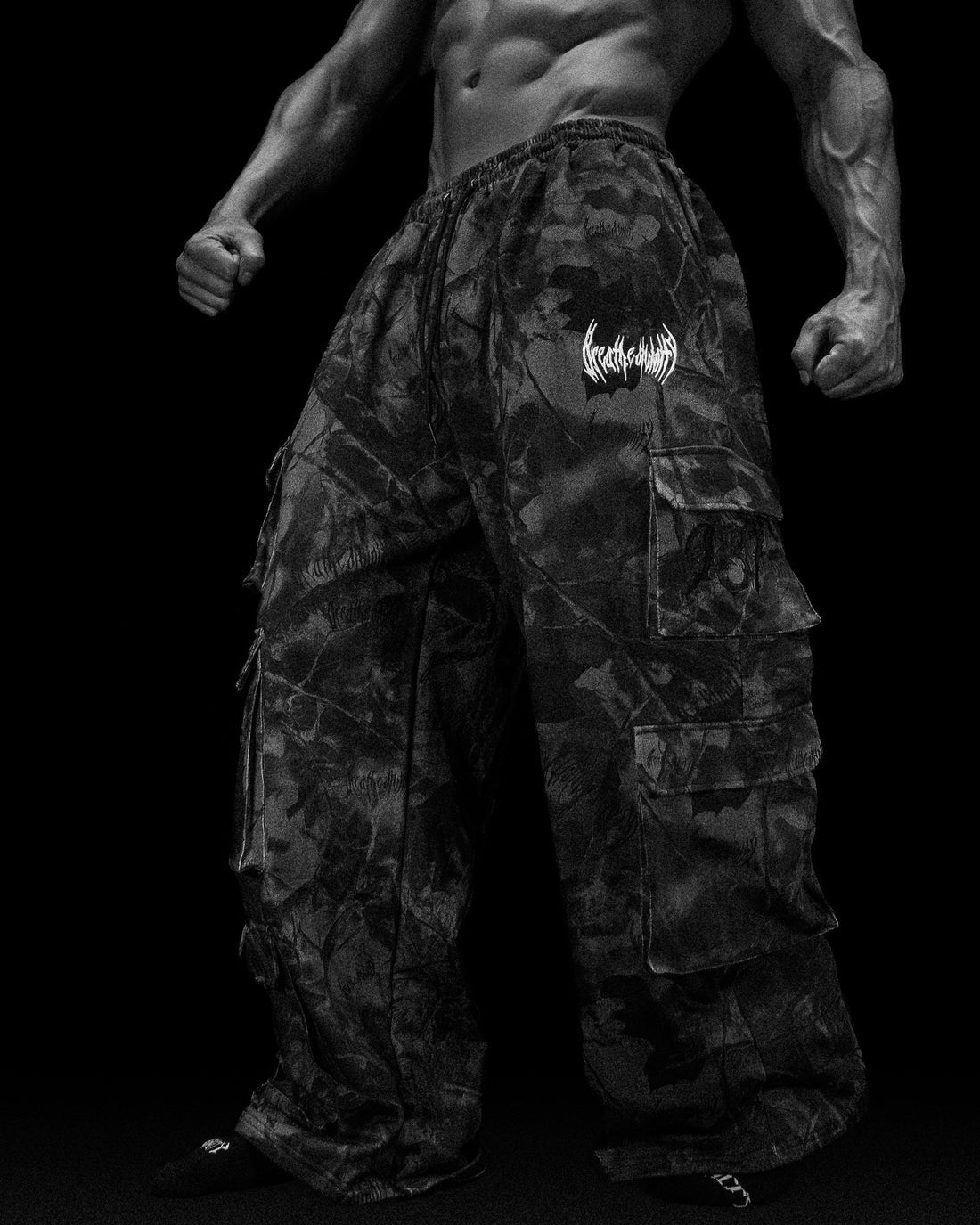 Camo Oversized Luxury Cargos [SPECTRE CAMO]JLJ2