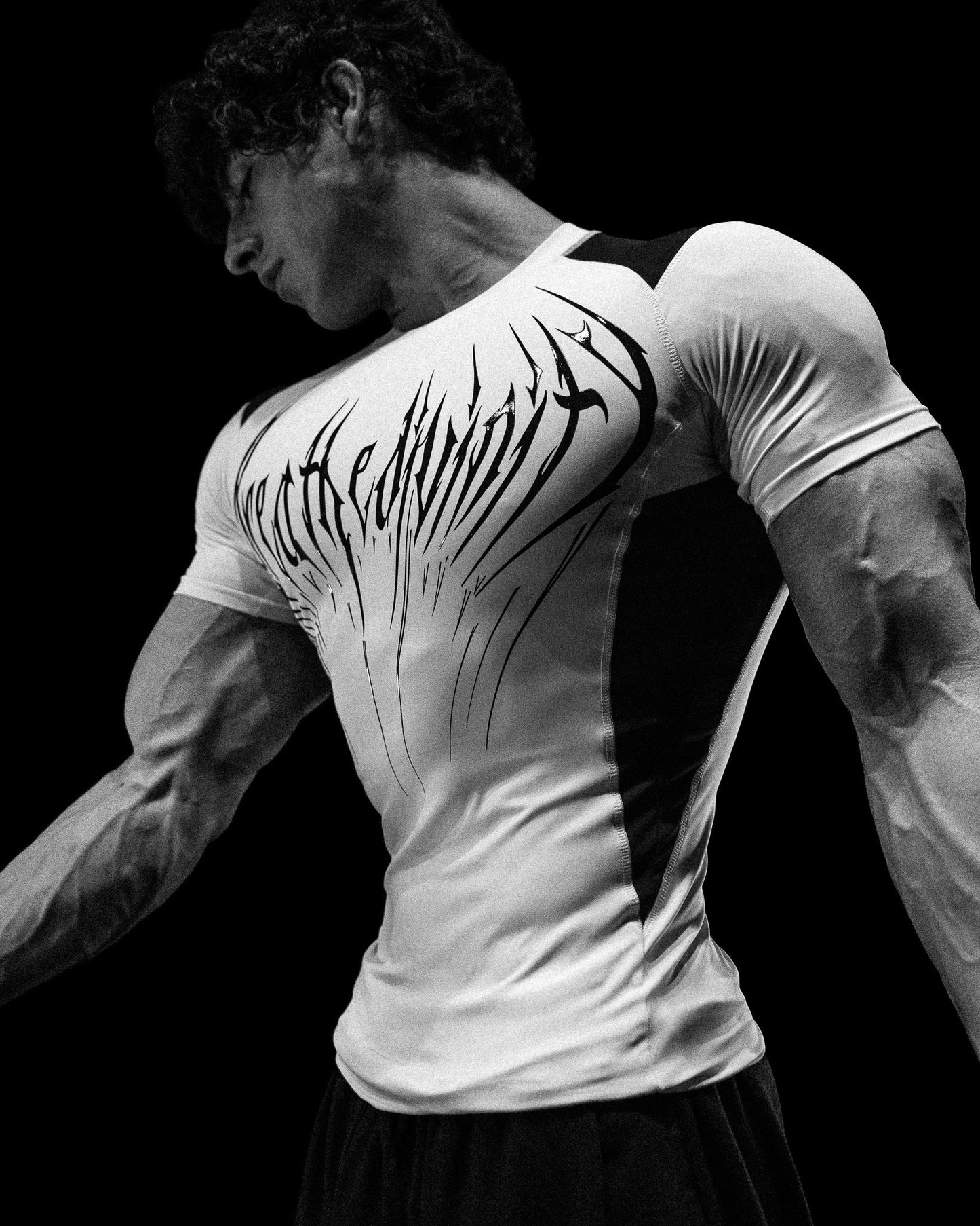 Void Tech™ Venom Texture Compression [DIVINE WHITE] L / DIVINE WHITE