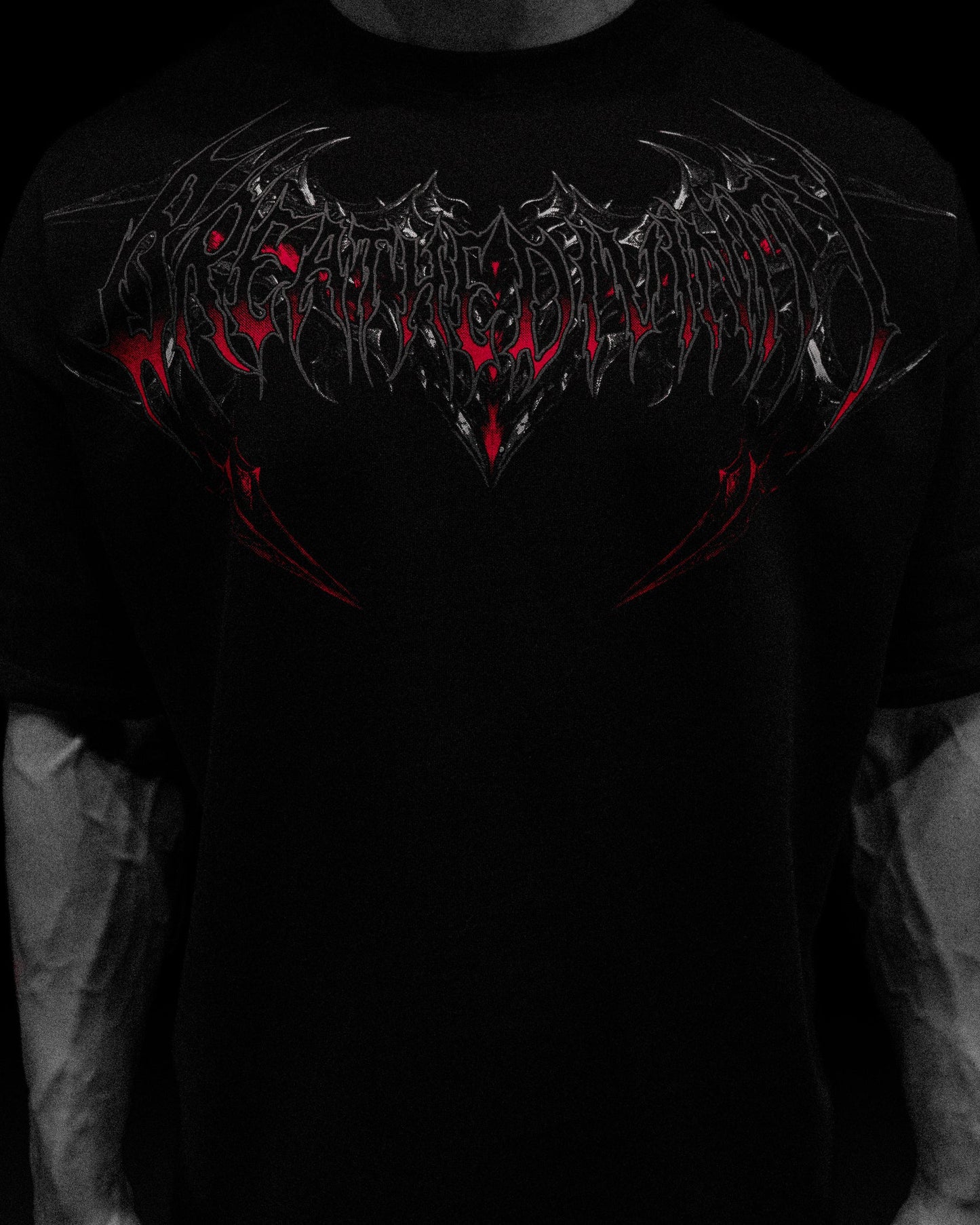 Shadow Monarch Oversized T-shirt [NIGHTMARE]