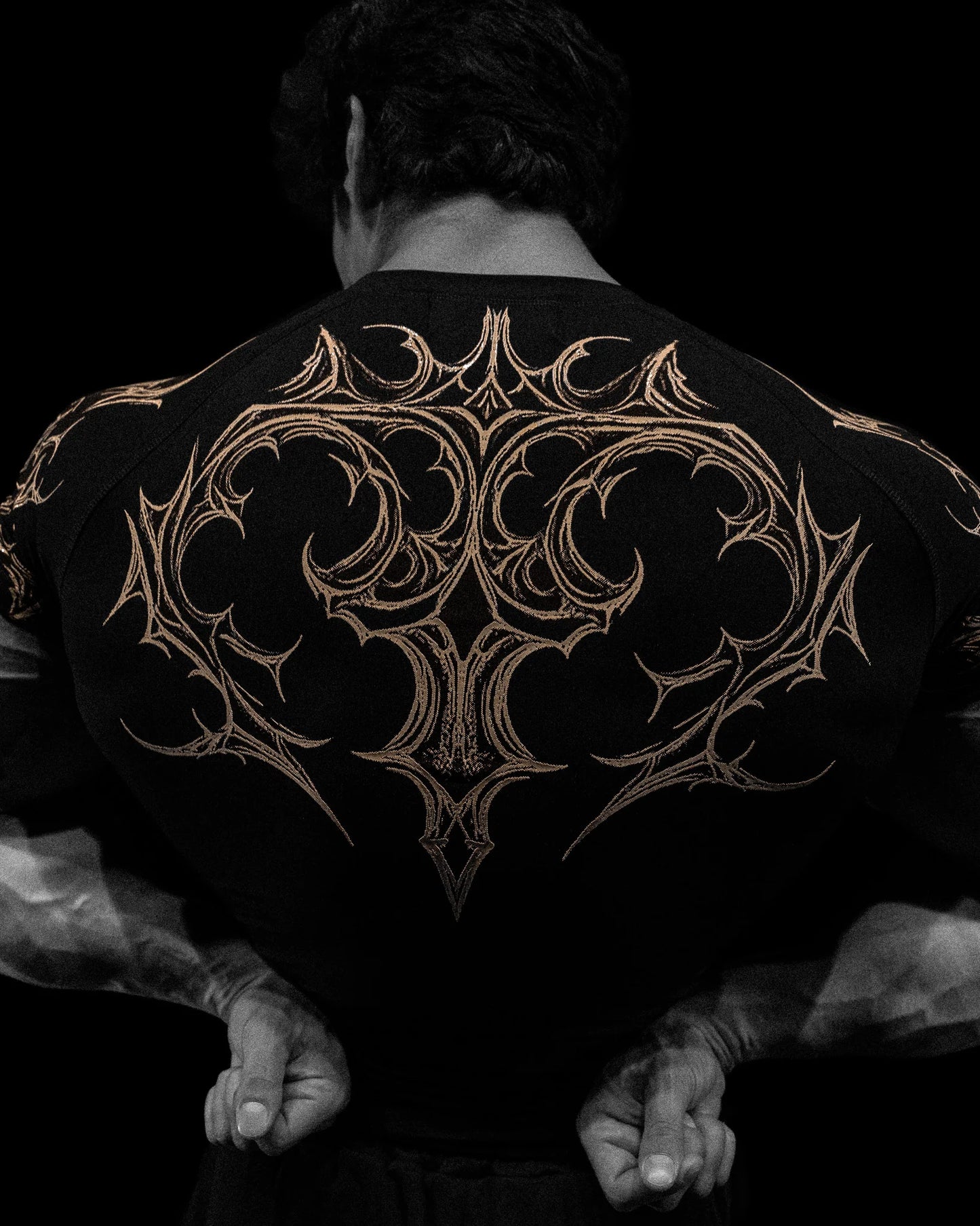 Void Tech™ Venom Texture shortsleeve Compression [WITHER]JLC4