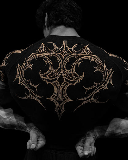 Void Tech™ Venom Texture shortsleeve Compression [WITHER]JLC4