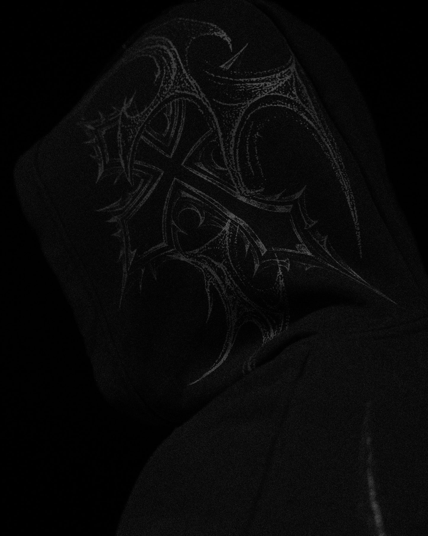 Nightfall Oversized Pullover Hoodie [VOID BLACK]MYH2