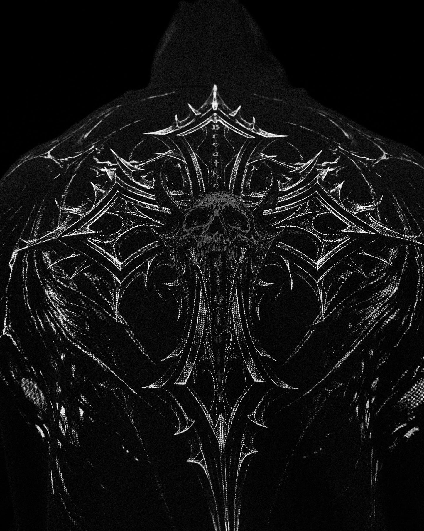 Nightfall Oversized Pullover Hoodie [VOID BLACK]MYH2