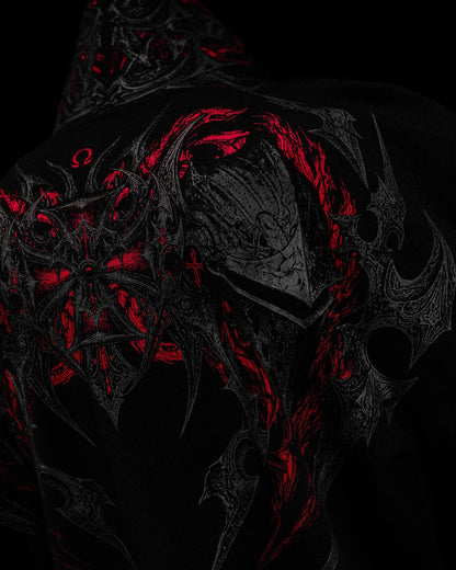 Berserker Oversized Zip-up Hoodie [NIGHTMARE]