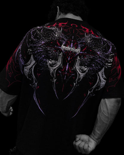 Shadow Monarch Oversized T-shirt [PHANTOM]