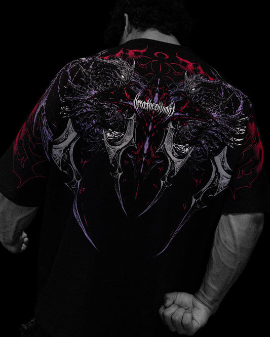 Shadow Monarch Oversized T-shirt [PHANTOM]