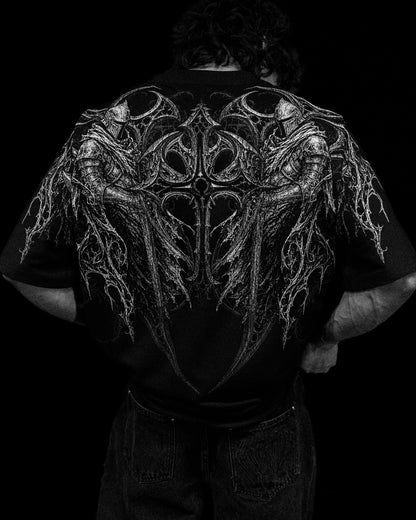 Arc Knight Oversized T-shirt [VOID BLACK]AGT3