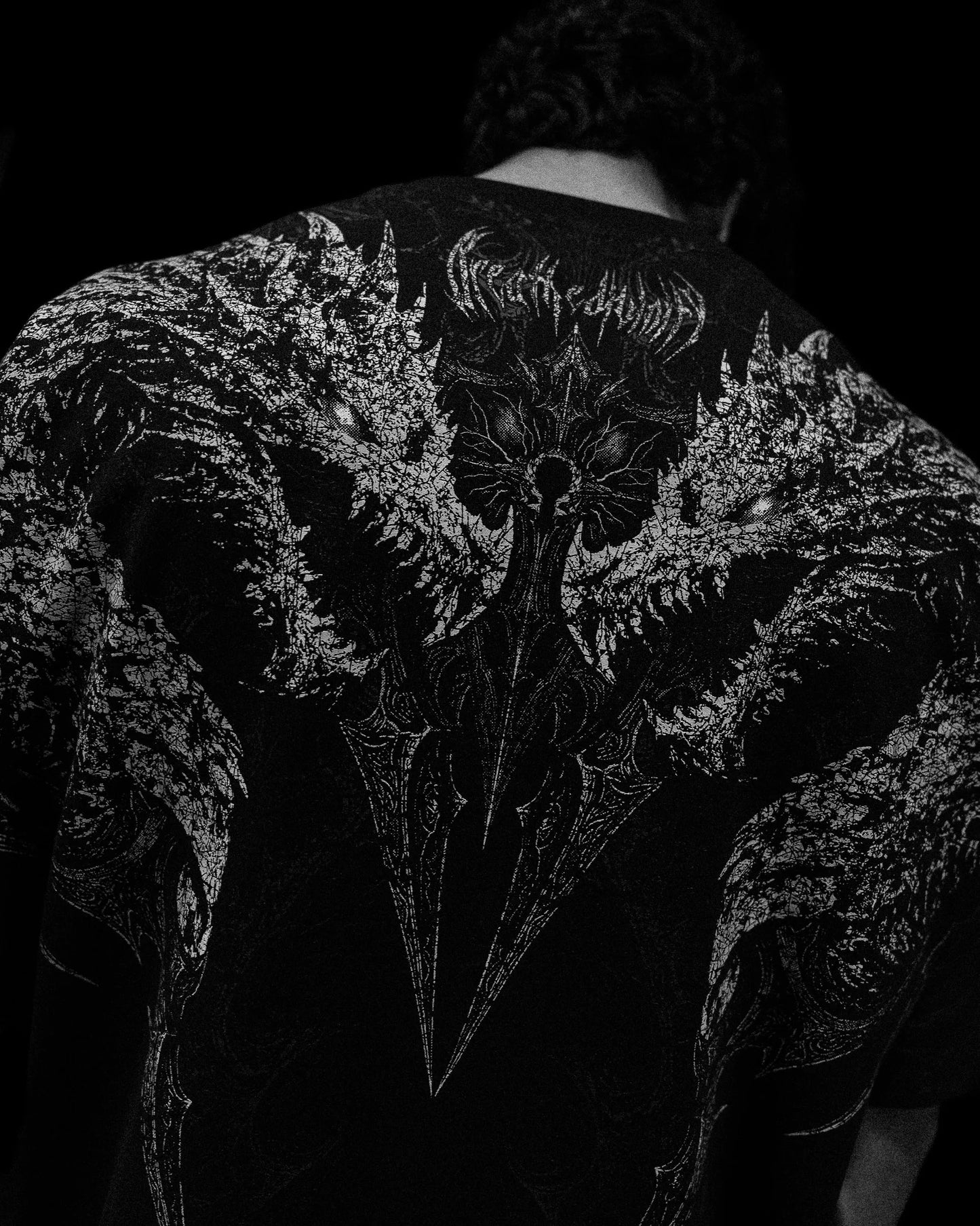 Blood Wyvern Oversized T-shirt [VOID BLACK]MYT3