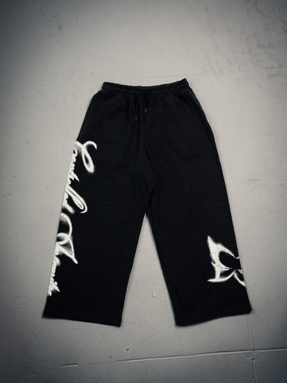 NY Wide Leg Sweats Midnight