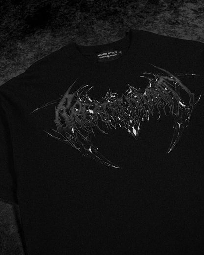Shadow Monarch Oversized T-shirt [VOID BLACK]