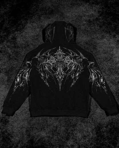 Nightfall Oversized Pullover Hoodie [VOID BLACK]MYH2