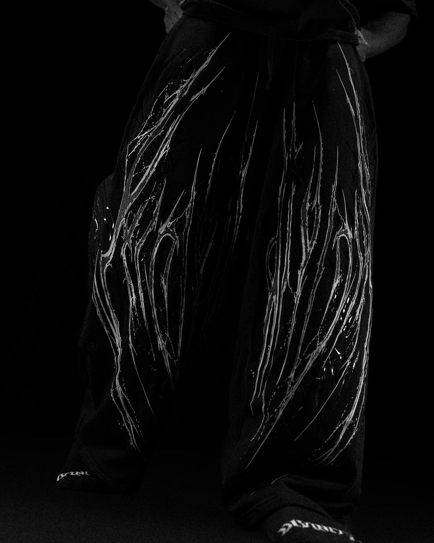 Venom Texture Symbiote Banana sweatpants [VOID BLACK]JLJ8