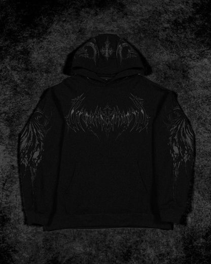 Nightfall Oversized Pullover Hoodie [DARKNESS]MYH1