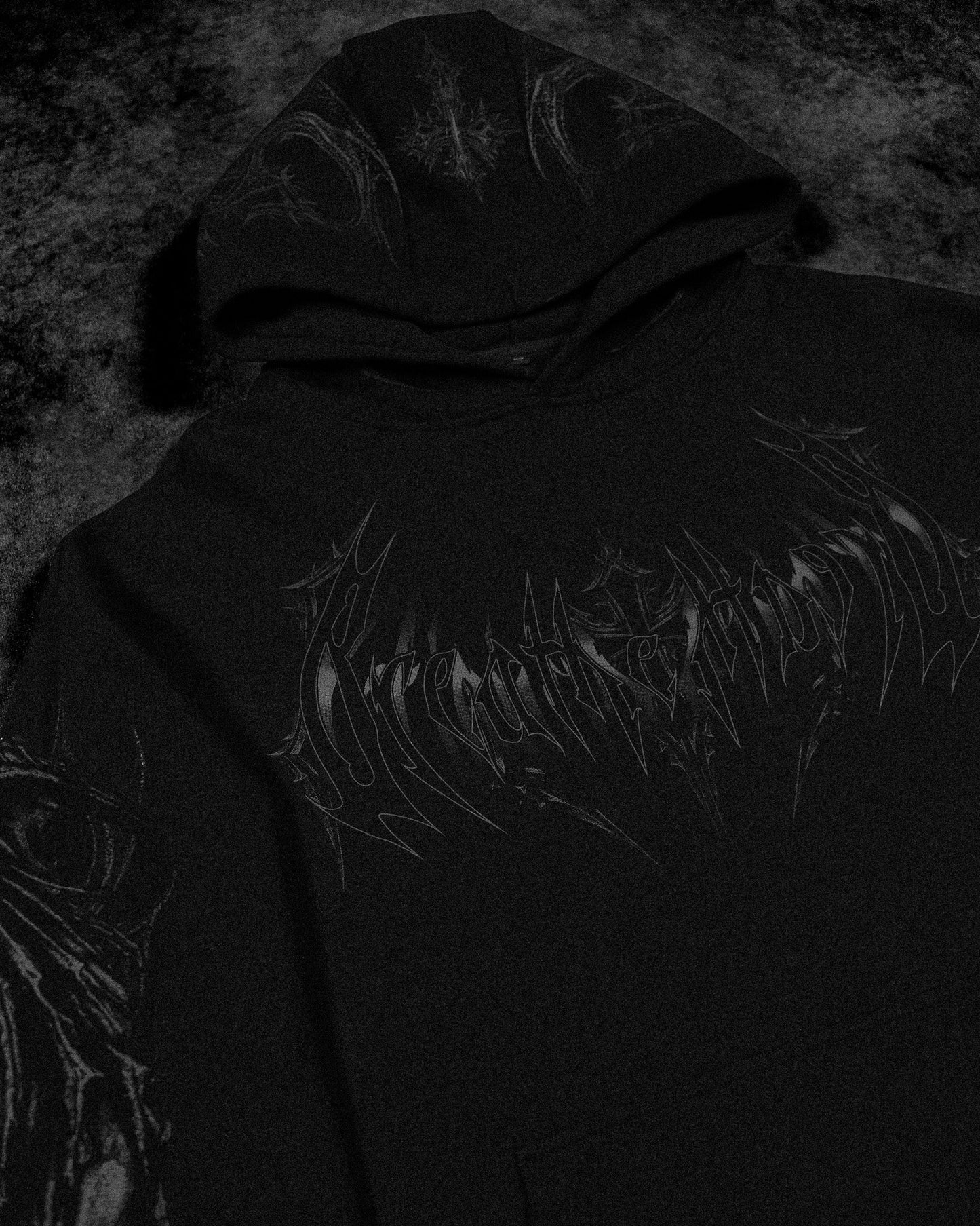 Nightfall Oversized Pullover Hoodie [DARKNESS]MYH1