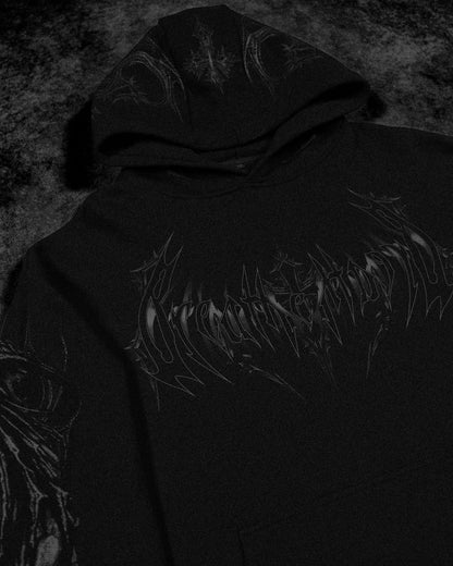 Nightfall Oversized Pullover Hoodie [DARKNESS]MYH1