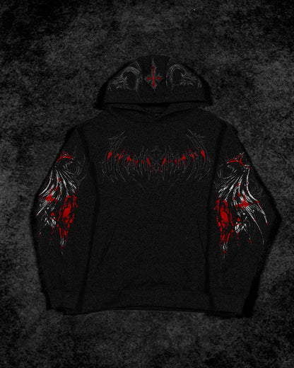 Nightfall Oversized Pullover Hoodie [NIGHTMARE]MYH4