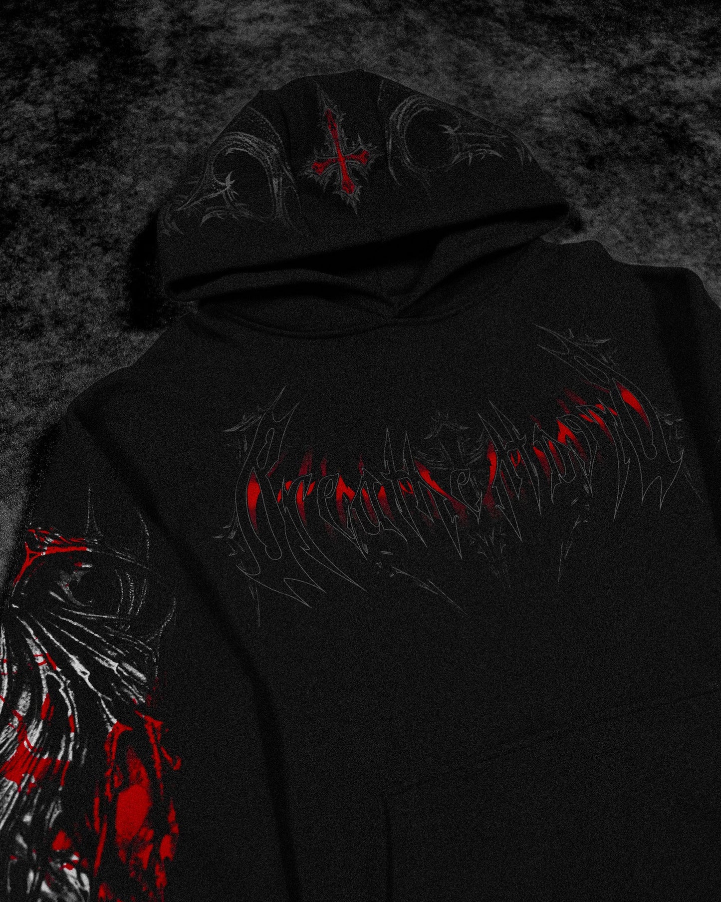 Nightfall Oversized Pullover Hoodie [NIGHTMARE]MYH4