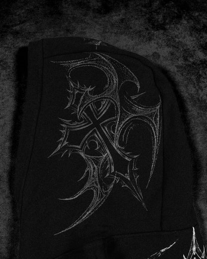 Nightfall Oversized Pullover Hoodie [DARKNESS]MYH1