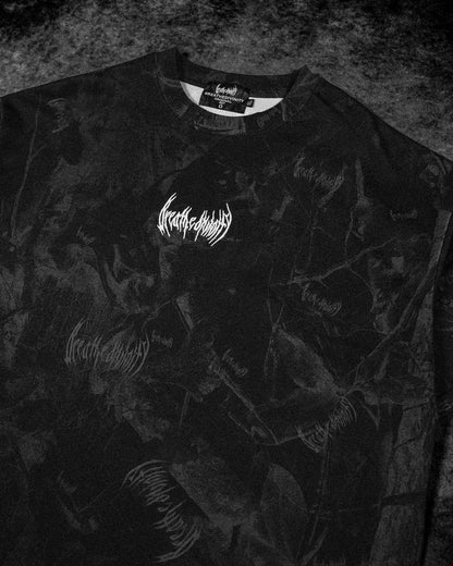 Camo Oversized T-shirt [NIGHTSHADE CAMO]JLT2