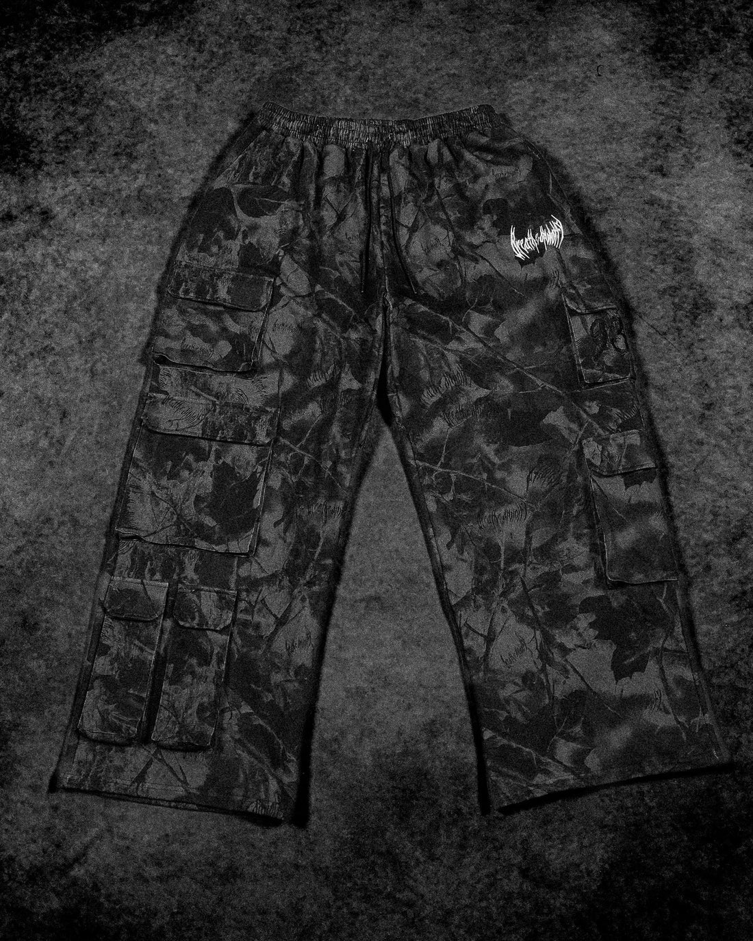 Camo Oversized Luxury Cargos [SPECTRE CAMO]JLJ2