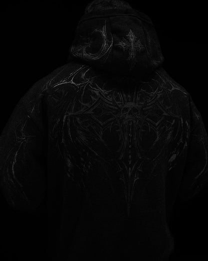 Nightfall Oversized Pullover Hoodie [DARKNESS]MYH1