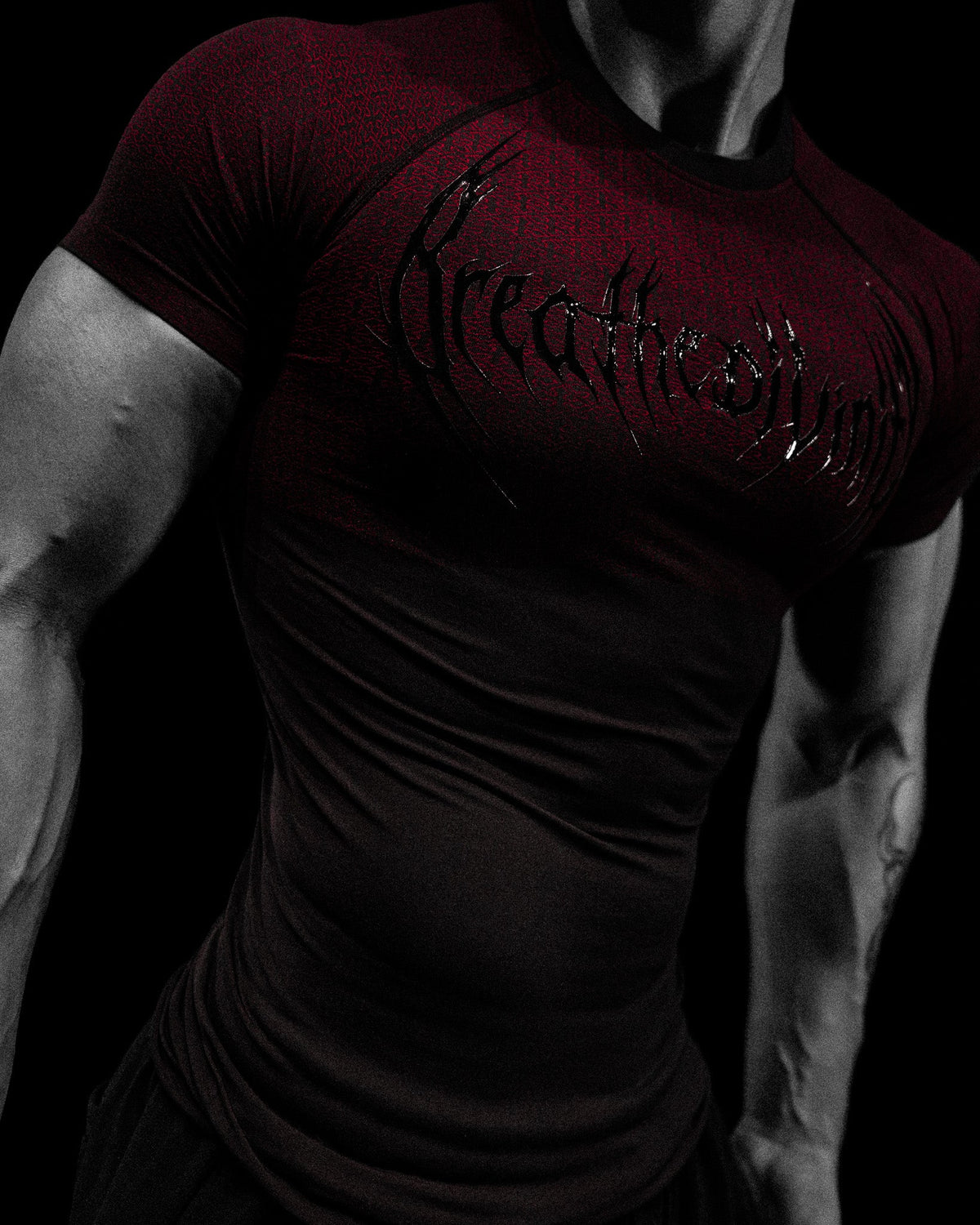 Doom Tech™ Armored Venom Texture Short sleeve Compression [NIGHTMARE]AGC2
