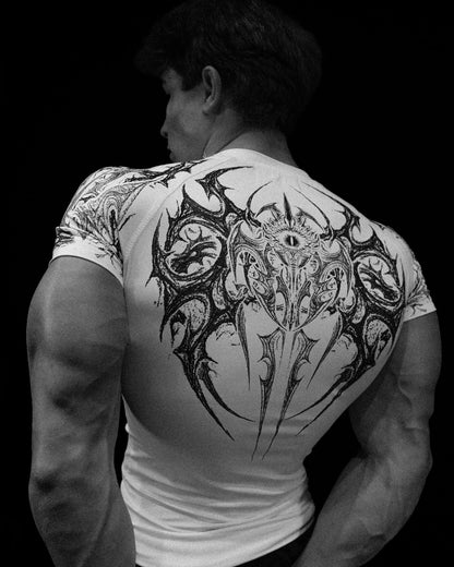 Void Tech™ Parasite Short Sleeve Compression [DIVINE WHITE]AC1