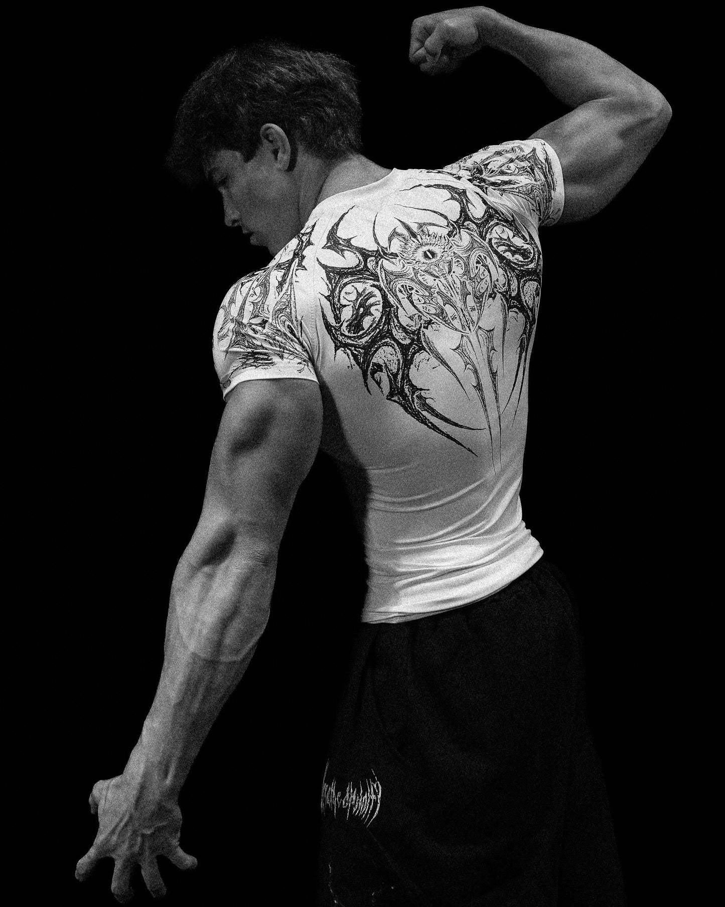Void Tech™ Parasite Short Sleeve Compression [DIVINE WHITE]AC1