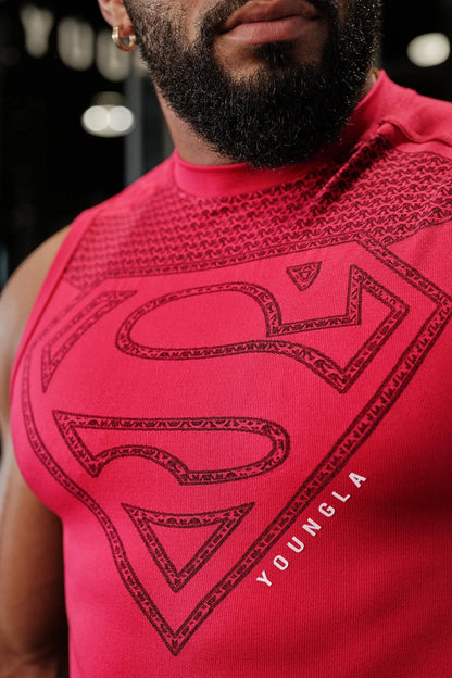 3047 - Superman Compression Tanks RED