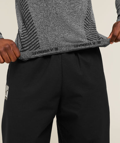 Devant Seamless Long Sleeve T-Shirt-BLACK