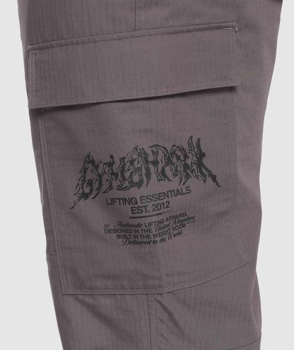 Metal Lifting Cargo Pants - Brushed Purple